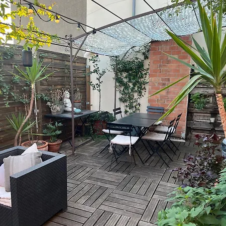 לינה וארוחת בוקר Independante Avec Sdb-terrasse Privative. Centre 3*